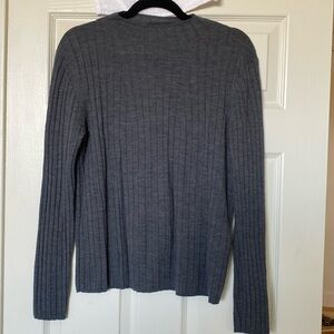Banana republic washable merino ribbed sweater